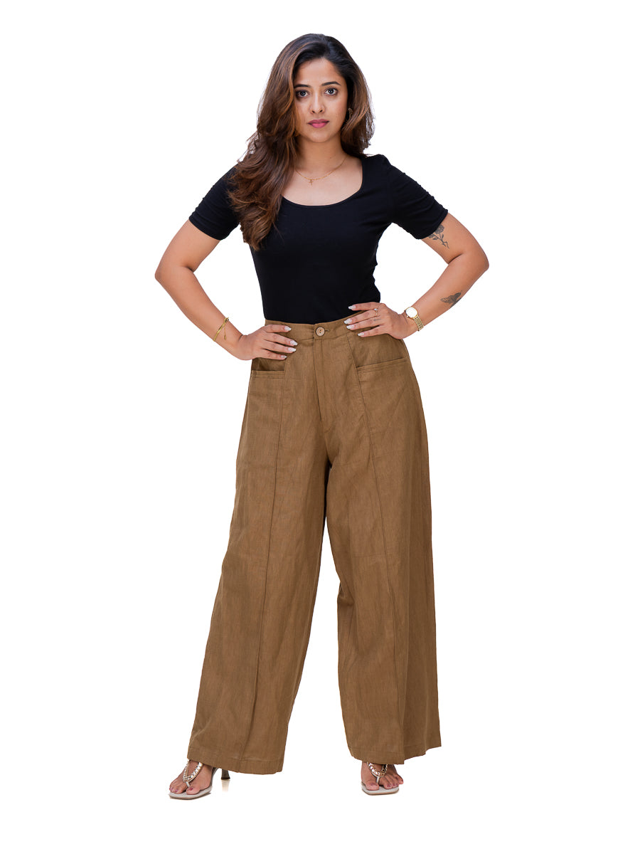 Oak Brown Grove Tailored Pant