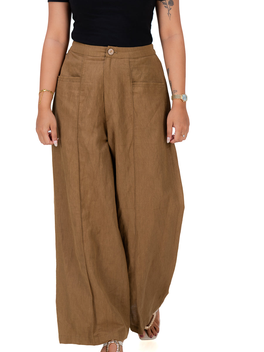 Oak Brown Grove Tailored Pant